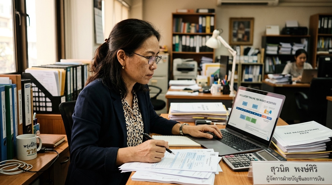 ผู้จัดการการเงินไทยตรวจสอบไทม์ไลน์กฎระเบียบสิทธิประโยชน์ e-Tax Invoice และมาตรการบังคับในอนาคต